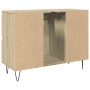 Mueble de baño madera de ingeniería roble Sonoma 80x33x60 cm de , Muebles de baño - Ref: Foro24-849683, Precio: 92,94 €, Desc...