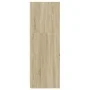 Armario botiquín madera de ingeniería roble Sonoma 40x41x118 c de , Taquillas y armarios de almacenamiento - Ref: Foro24-8551...