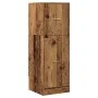 Armario botiquín madera de ingeniería envejecido 40x41x118 cm de , Taquillas y armarios de almacenamiento - Ref: Foro24-85520...