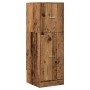 Armario botiquín madera de ingeniería envejecido 40x41x118 cm de , Taquillas y armarios de almacenamiento - Ref: Foro24-85520...