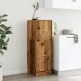 Armario botiquín madera de ingeniería envejecido 40x41x118 cm de , Taquillas y armarios de almacenamiento - Ref: Foro24-85520...