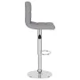 Taburete de cocina de tela gris claro de , Taburetes de cocina - Ref: Foro24-334229, Precio: 72,93 €, Descuento: %