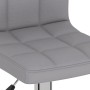 Taburete de cocina de tela gris claro de , Taburetes de cocina - Ref: Foro24-334229, Precio: 74,14 €, Descuento: %