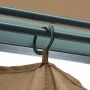 Cenador con cortina gris taupe aluminio 400x300 cm de vidaXL, Carpas y cenadores - Ref: Foro24-313894, Precio: 509,93 €, Desc...