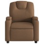 Sillón reclinable de masaje eléctrico tela marrón de , Sillones - Ref: Foro24-3204360, Precio: 255,83 €, Descuento: %
