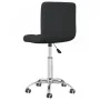 Silla de oficina giratoria de tela negra de , Sillas de oficina - Ref: Foro24-334319, Precio: 87,92 €, Descuento: %