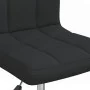Silla de oficina giratoria de tela negra de , Sillas de oficina - Ref: Foro24-334319, Precio: 87,92 €, Descuento: %