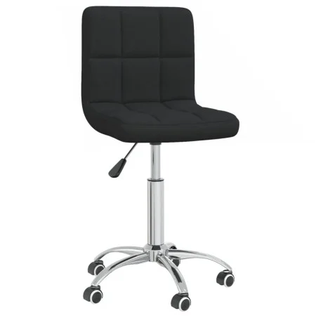 Silla de comedor giratoria tela negro de , Sillas de comedor - Ref: Foro24-3087537, Precio: 87,92 €, Descuento: %