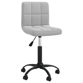 Drehbarer Esszimmerstuhl aus hellgrauem Samt von , Essstühle - Ref: Foro24-3087596, Preis: 82,18 €, Rabatt: %