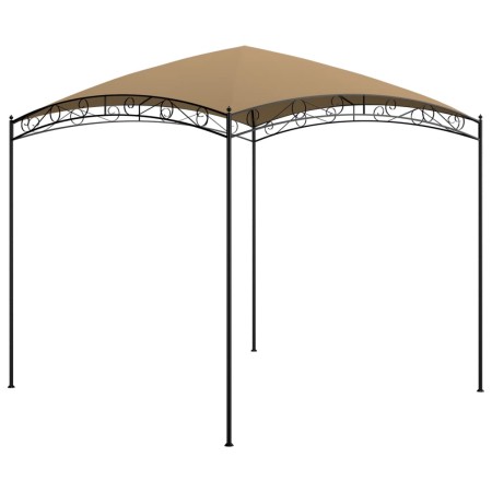 Cenador gris taupé 3x3x2,65 m 180 g/m² de vidaXL, Carpas y cenadores - Ref: Foro24-313907, Precio: 155,91 €, Descuento: %