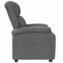 Dunkelgraues Stoff-Sessel mit Liegefunktion von , Sessel - Ref: Foro24-340182, Preis: 225,30 €, Rabatt: %
