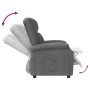 Sillón reclinable de tela gris oscuro de , Sillones - Ref: Foro24-340182, Precio: 244,93 €, Descuento: %