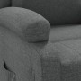 Sillón reclinable de tela gris oscuro de , Sillones - Ref: Foro24-340182, Precio: 244,93 €, Descuento: %
