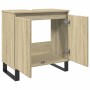 Armario de baño madera de ingeniería roble Sonoma 58x33x60 cm de , Muebles de baño - Ref: Foro24-849675, Precio: 53,14 €, Des...
