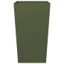 Jardineras 2 uds acero verde oliva 45x45x75 cm de , Maceteros y jardineras - Ref: Foro24-851101, Precio: 125,73 €, Descuento: %