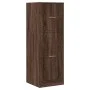 Armario botiquín madera ingeniería marrón roble 40x41x118 cm de , Taquillas y armarios de almacenamiento - Ref: Foro24-855202...