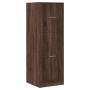 Armario botiquín madera ingeniería marrón roble 40x41x118 cm de , Taquillas y armarios de almacenamiento - Ref: Foro24-855202...