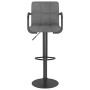 Taburetes de cocina 2 unidades tela gris claro de , Taburetes de cocina - Ref: Foro24-334635, Precio: 135,16 €, Descuento: %