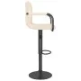 Taburetes de cocina 2 unidades tela crema by , Kitchen stools - Ref: Foro24-334637, Price: 132,52 €, Discount: %