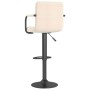 Taburetes de cocina 2 unidades tela crema de , Taburetes de cocina - Ref: Foro24-334637, Precio: 134,46 €, Descuento: %