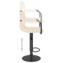 Taburetes de cocina 2 unidades tela crema de , Taburetes de cocina - Ref: Foro24-334637, Precio: 134,46 €, Descuento: %