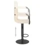 Taburetes de cocina 2 unidades tela crema by , Kitchen stools - Ref: Foro24-334637, Price: 132,52 €, Discount: %