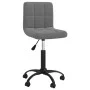 Silla de comedor giratoria de terciopelo gris oscuro de , Sillas de comedor - Ref: Foro24-3087597, Precio: 81,92 €, Descuento: %