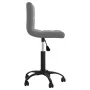 Silla de comedor giratoria de terciopelo gris oscuro de , Sillas de comedor - Ref: Foro24-3087597, Precio: 81,92 €, Descuento: %