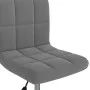 Silla de comedor giratoria de terciopelo gris oscuro de , Sillas de comedor - Ref: Foro24-3087597, Precio: 81,92 €, Descuento: %