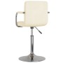 Silla de comedor de tela color crema de , Sillas de comedor - Ref: Foro24-3087878, Precio: 85,11 €, Descuento: %