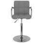 Taburete de cocina de tela gris claro de , Taburetes de cocina - Ref: Foro24-334543, Precio: 82,17 €, Descuento: %