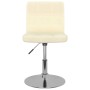 Sillas de comedor giratorias 2 unidades tela color crema de , Sillas de comedor - Ref: Foro24-334211, Precio: 116,60 €, Descu...