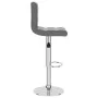 Taburete de cocina de cuero sintético gris de , Taburetes de cocina - Ref: Foro24-334224, Precio: 95,40 €, Descuento: %