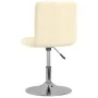 Sillas de comedor giratorias 6 unidades tela crema de , Sillas de comedor - Ref: Foro24-3087460, Precio: 285,64 €, Descuento: %