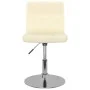 Sillas de comedor giratorias 6 unidades tela crema de , Sillas de comedor - Ref: Foro24-3087460, Precio: 285,64 €, Descuento: %