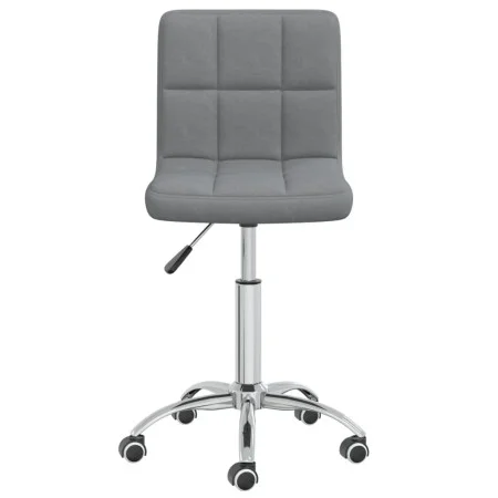 Silla de comedor giratoria tela gris claro de , Sillas de comedor - Ref: Foro24-3087531, Precio: 100,51 €, Descuento: %