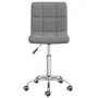 Silla de comedor giratoria tela gris claro de , Sillas de comedor - Ref: Foro24-3087531, Precio: 100,51 €, Descuento: %