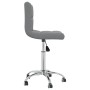 Silla de comedor giratoria tela gris claro de , Sillas de comedor - Ref: Foro24-3087531, Precio: 102,47 €, Descuento: %