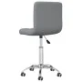Silla de comedor giratoria tela gris claro de , Sillas de comedor - Ref: Foro24-3087531, Precio: 100,51 €, Descuento: %