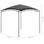 Cenador gris antracita 3x3x2,65 m 180 g/m² de vidaXL, Carpas y cenadores - Ref: Foro24-313908, Precio: 154,57 €, Descuento: %