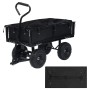 Revestimiento de carrito de jardín tela negro 81x41x21 cm de vidaXL, Piezas para carretillas - Ref: Foro24-92585, Precio: 19,...