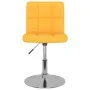 Taburete de cocina giratorio de tela amarillo de , Taburetes de cocina - Ref: Foro24-334206, Precio: 73,81 €, Descuento: %