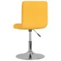 Taburete de cocina giratorio de tela amarillo de , Taburetes de cocina - Ref: Foro24-334206, Precio: 73,81 €, Descuento: %