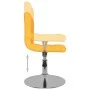 Taburete de cocina giratorio de tela amarillo de , Taburetes de cocina - Ref: Foro24-334206, Precio: 73,81 €, Descuento: %