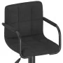 Black fabric kitchen stool by , Kitchen stools - Ref: Foro24-334631, Price: 96,95 €, Discount: %