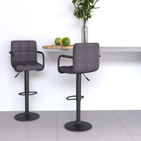 Taburetes de cocina 2 unidades tela gris taupe de , Taburetes de cocina - Ref: Foro24-334644, Precio: 148,78 €, Descuento: %