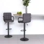 Kitchen stools 2 units gray taupe fabric by , Kitchen stools - Ref: Foro24-334644, Price: 146,17 €, Discount: %