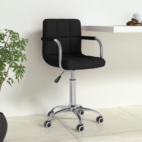 Silla de oficina giratoria de tela negra de , Sillas de oficina - Ref: Foro24-334673, Precio: 102,26 €, Descuento: %