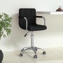 Silla de oficina giratoria de tela negra de , Sillas de oficina - Ref: Foro24-334673, Precio: 102,26 €, Descuento: %