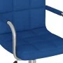 Silla de oficina giratoria de tela azul de , Sillas de oficina - Ref: Foro24-334671, Precio: 82,27 €, Descuento: %
